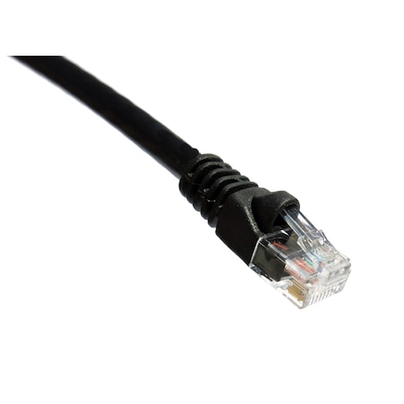 Axiom 14Ft Cat6A 650Mhz Patch Cable Molded Boot (Black)